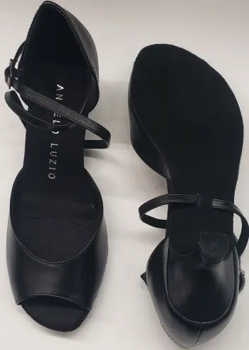 1.75" Jovie III -- Women's Latin Ballroom Sandal -- Black