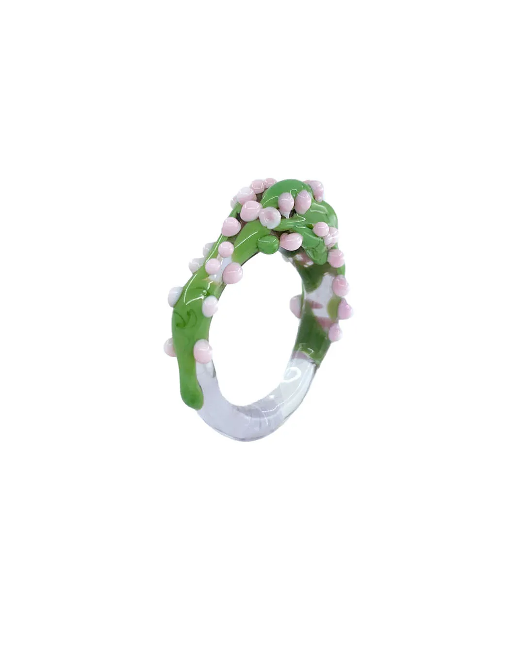 Botanic Clash - Murano glass ring