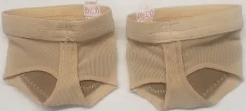Solo -- Foot Thong with Two Openings -- Light Nude